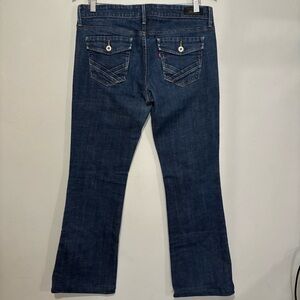 Levi's 547 Platinum Flare Denim Jeans The original Jean Size 10